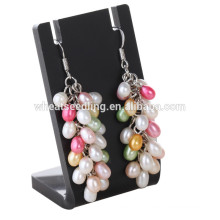 newly custom high quality jinhua pendant latest fashion hanging pearl earrings